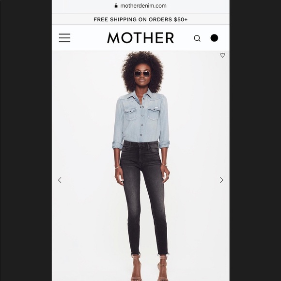 MOTHER Denim - Looker Ankle Fray by Mother